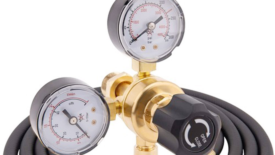 RX WELD Argon Regulator Flowmeter
