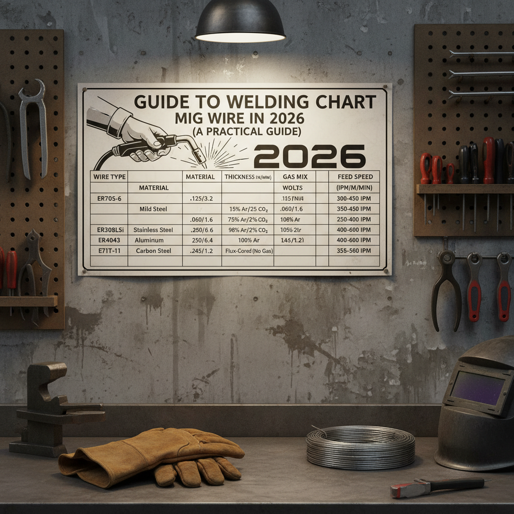 Guide to Welding Chart Mig Wire in 2026 (A Practical Guide)