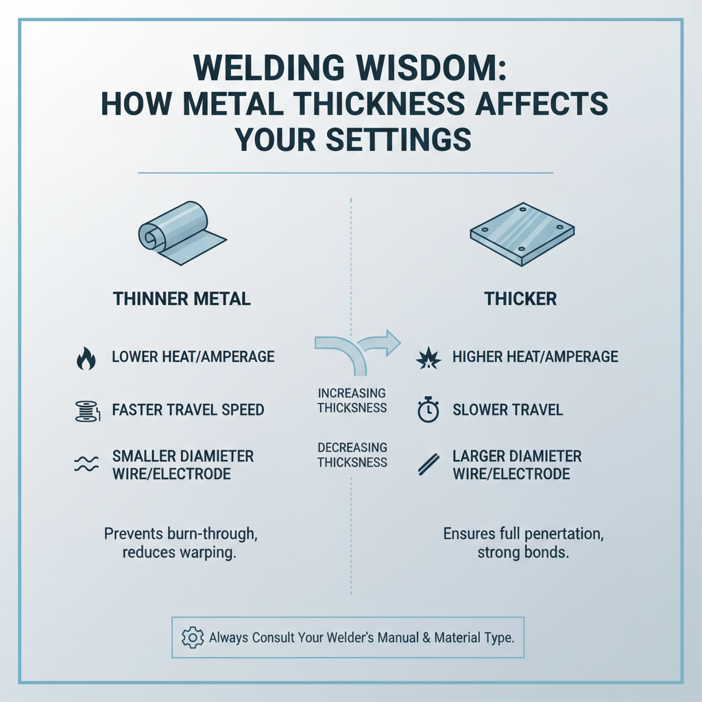 Welding Settings for Stick Welding: That Every Welder Need to Know 5 How Metal Thickness Affects Your Settings