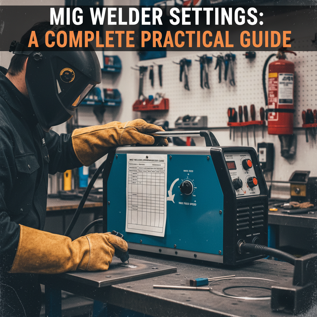 MIG Welder Settings: A Complete Practical Guide