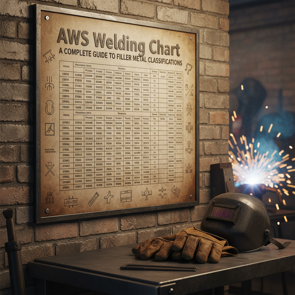 AWS Welding Chart: A Complete Guide to Filler Metal Classifications