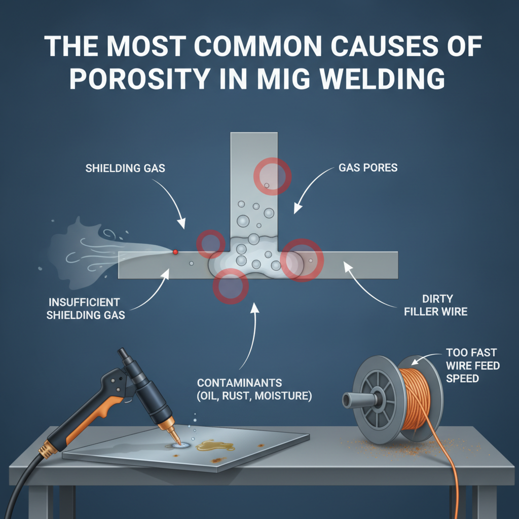 The Most Common Causes of Porosity in MIG Welding