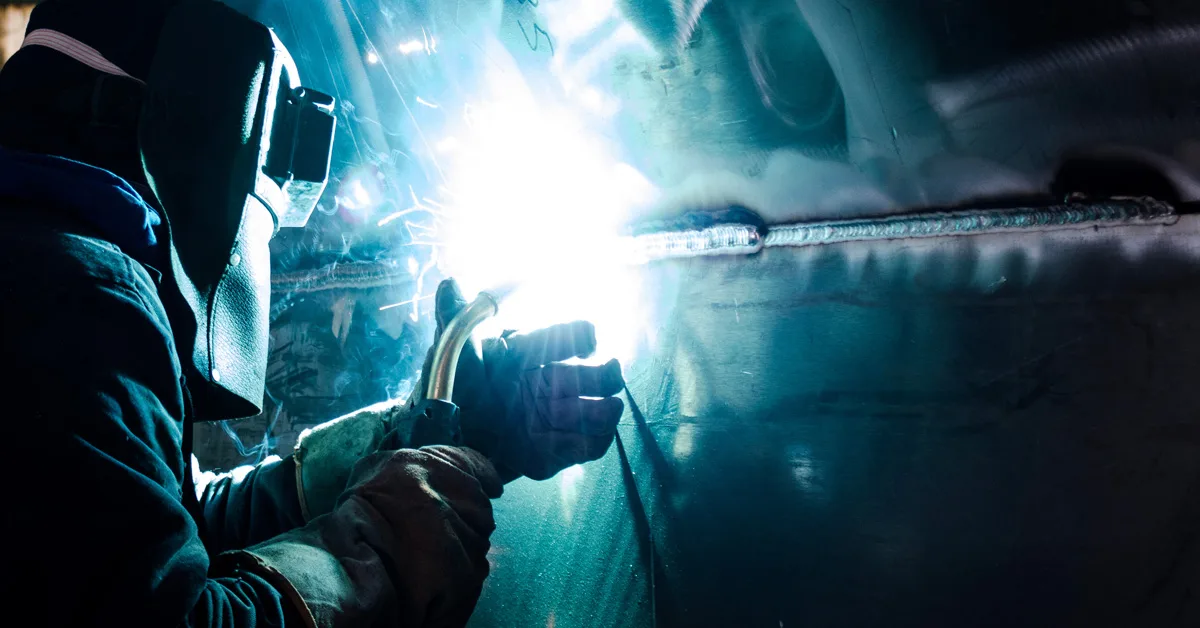 MIG welding aluminum