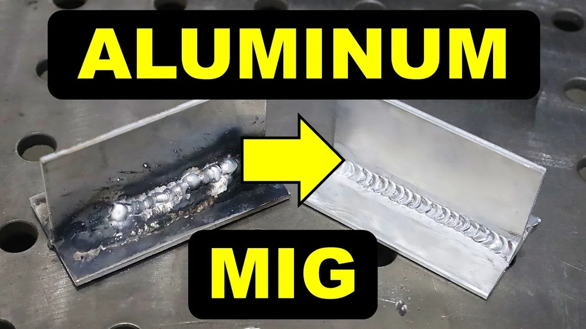 MIG welding with 100% argon