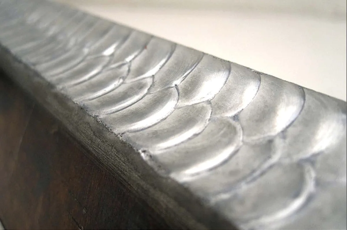 Pulse MIG Weld Bead