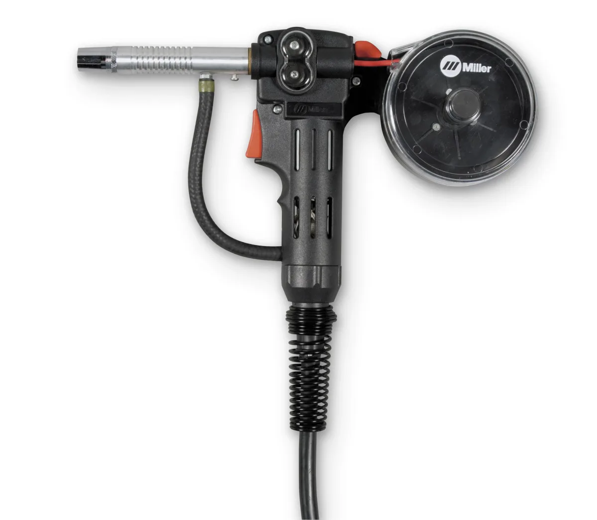 Spool gun for aluminum welding