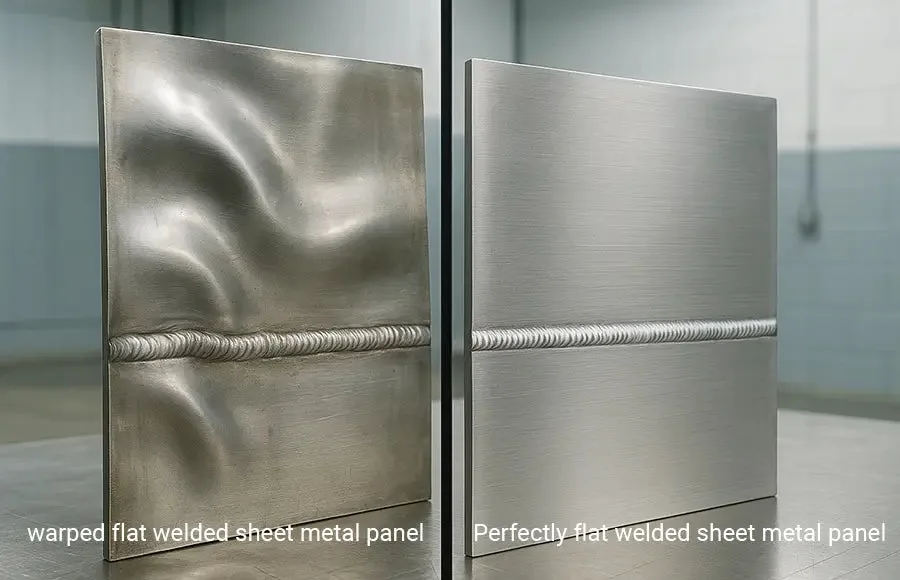 stainless steel warping