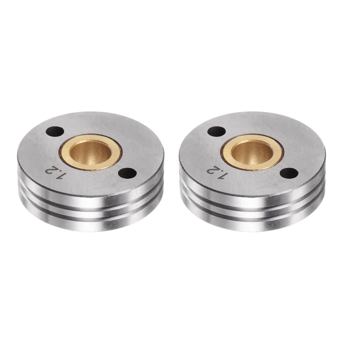 U-groove drive rollers for MIG welder