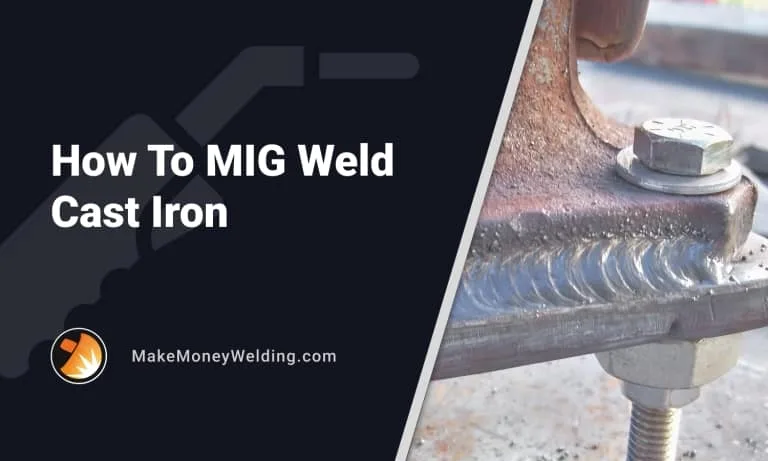 welding cast iron mig