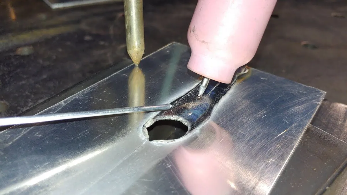 welding thin aluminum
