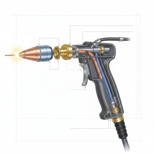 The Welding Gun (MIG Torch)