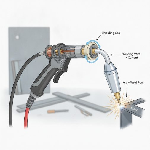 How a MIG Torch Actually Works