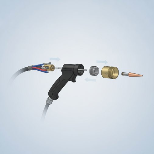Main Components of a MIG Torch