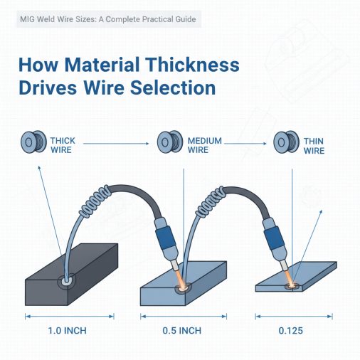 How Material Thickness Drives Wire Selection
