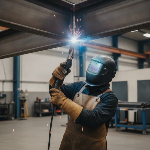 How to MIG Weld Upside Down (Overhead Position)