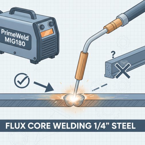 What the PrimeWeld MIG180 Is Actually Rated For