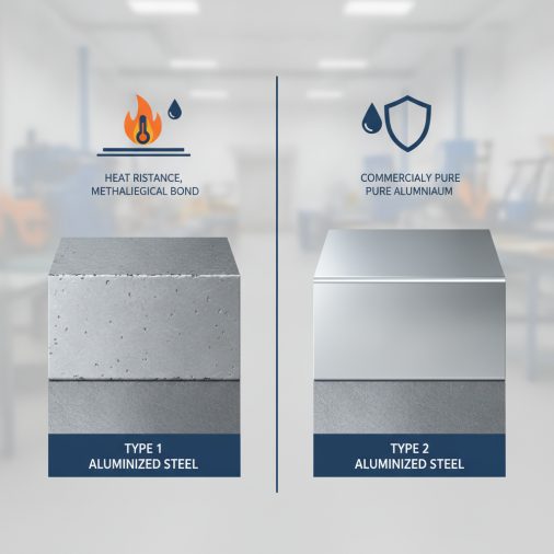 Type 1 vs. Type 2 Aluminized Steel