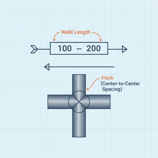 Where Length and Pitch Appear on the Symbol