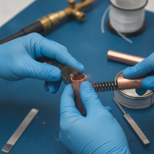 Step 1 — Clean and Prepare the Pipe and Fitting