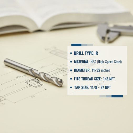 The R Drill Bit: Specifications at a Glance
