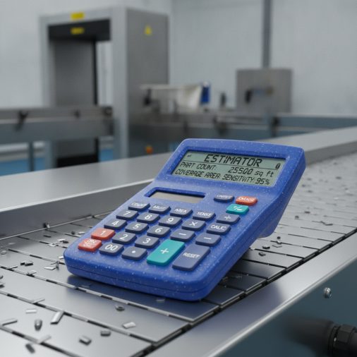 Metal Detectable Calculator: Part Count, Coverage Area & Detection Sensitivity Estimator 1 Metal Detectable Calculator: Part Count, Coverage Area & Detection Sensitivity Estimator