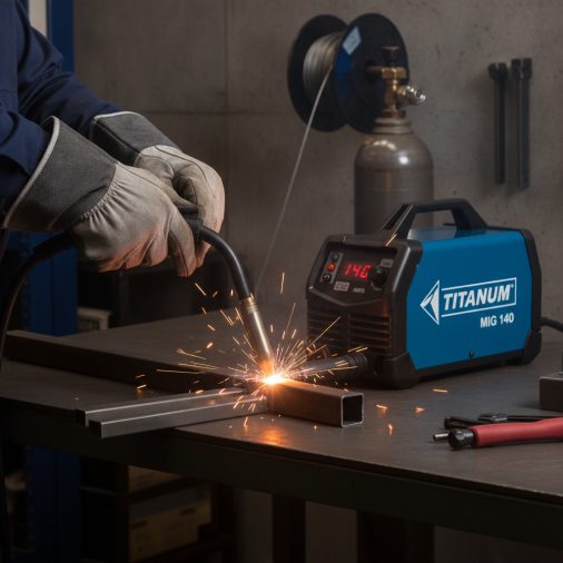 How To Use Titanium Mig 140 Welder
