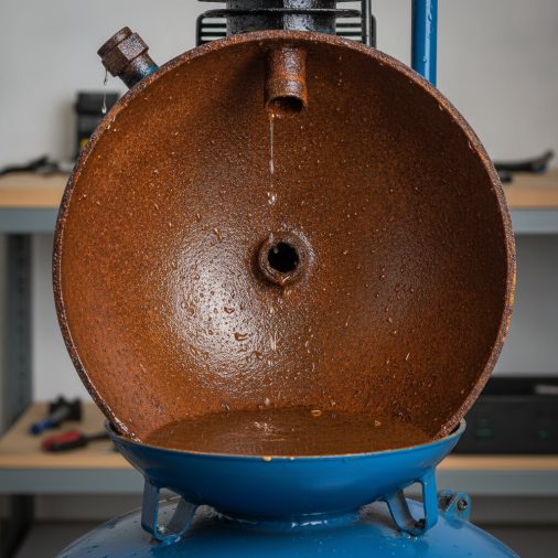 Why the Inside of Your Air Compressor Tank Rusts and What to Do About It