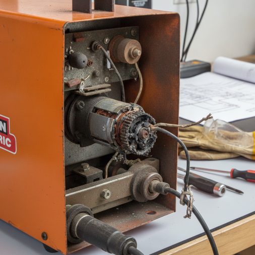 Why Feed Motors Fail on a 30-Year-Old Lincoln MIG Welder 125